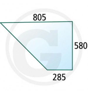   Geam usa dedesubt, dreapta Case I.H. David Brown